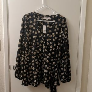 LOFT Tops - NWT Loft wrap blouse LOFT Tops - NWT Loft wrap blouse